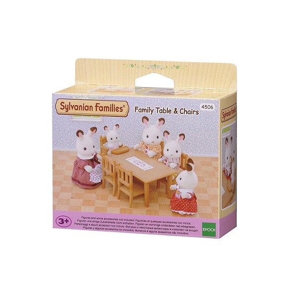 Sylvanian Families Meubels Eettafelset