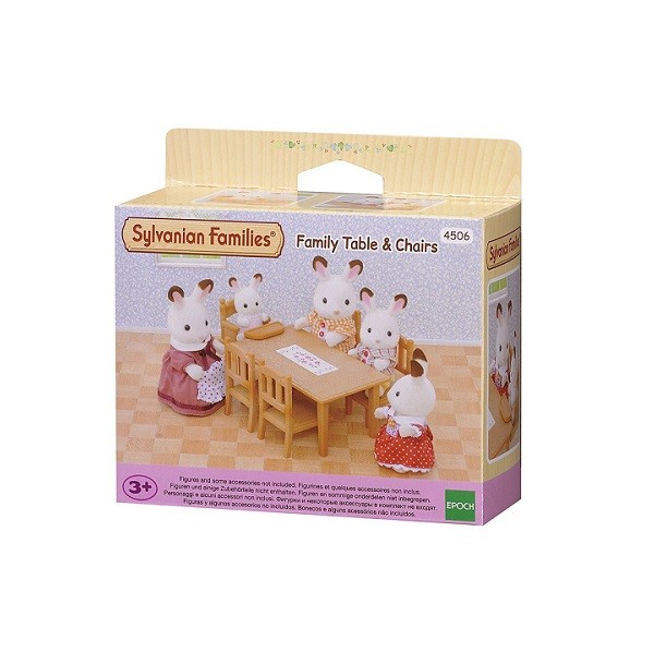 Sylvanian Families Meubels Eettafelset