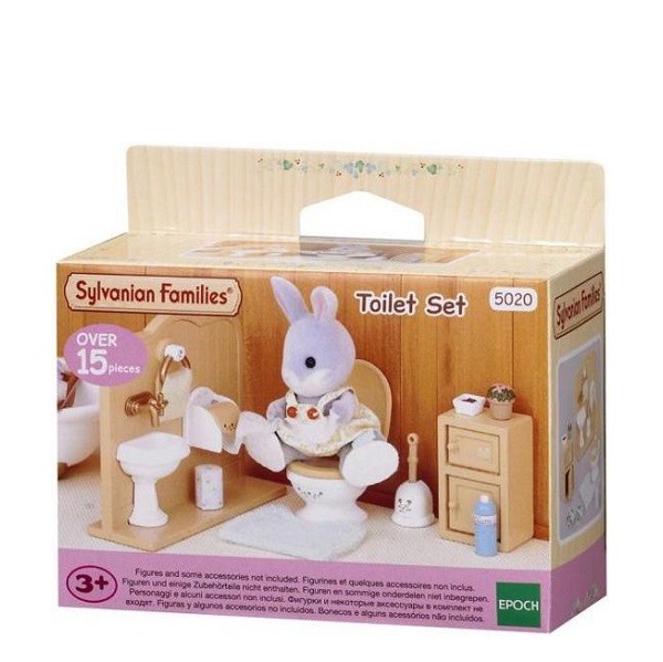 Sylvanian Families Meubels Toilet Set