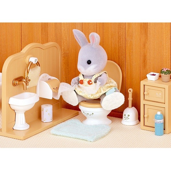 Sylvanian Families Meubels Toilet Set