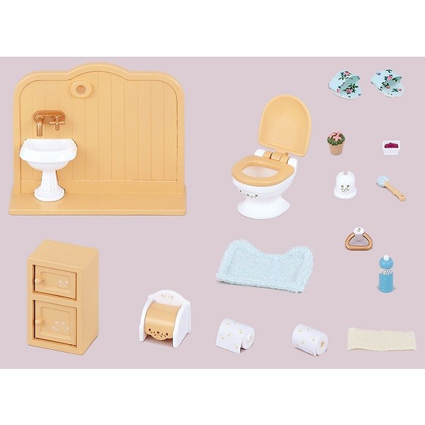 Sylvanian Families Meubels Toilet Set