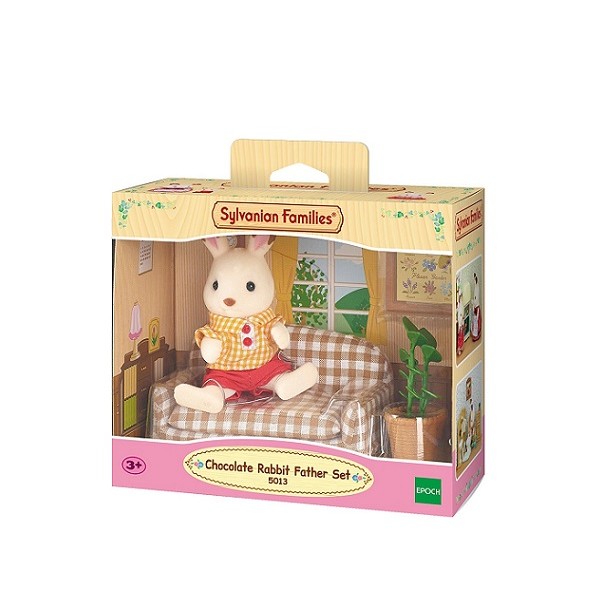 Sylvanian Families Meubels met Vader Chocoladekonijn 