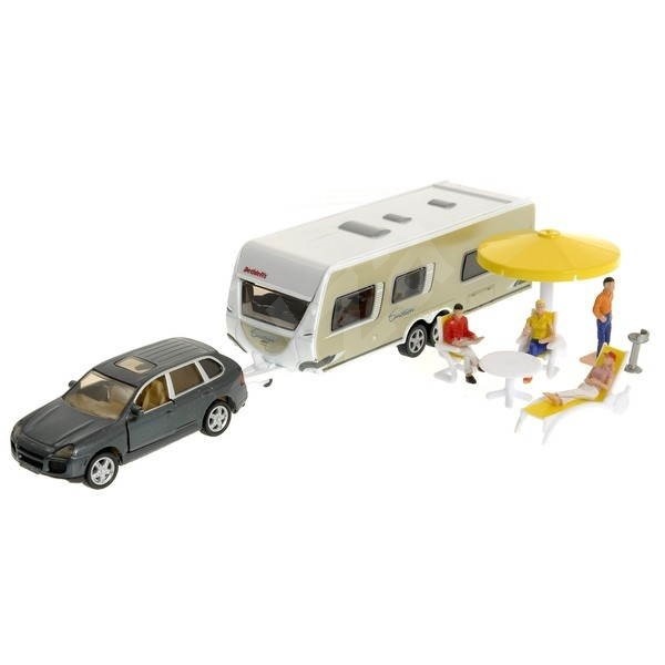 SIKU 2542 Auto met Caravan