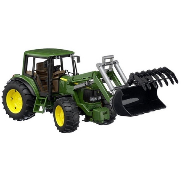 Bruder John Deere Tractor met Voorlader