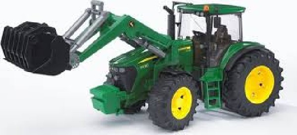 Bruder John Deere Tractor met Voorlader