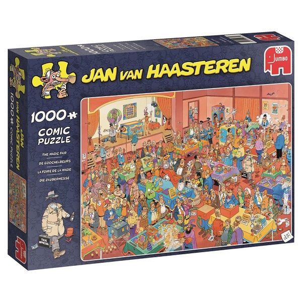 Jan van Haasteren Puzzel: De Goochelbeurs 1000 stukjes