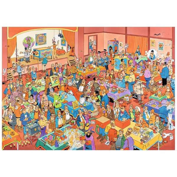 Jan van Haasteren Puzzel: De Goochelbeurs 1000 stukjes