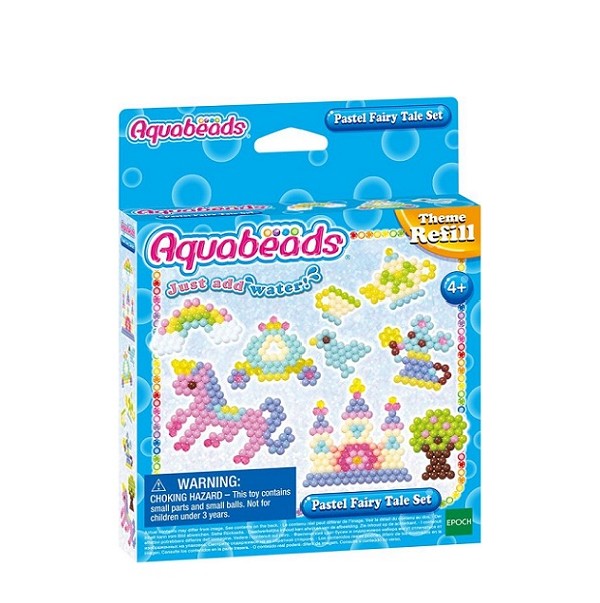 Aquabeads Navulling Pastel Sprookjes 