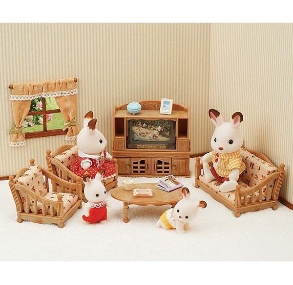 Sylvanian Families Meubels Woonkamerset