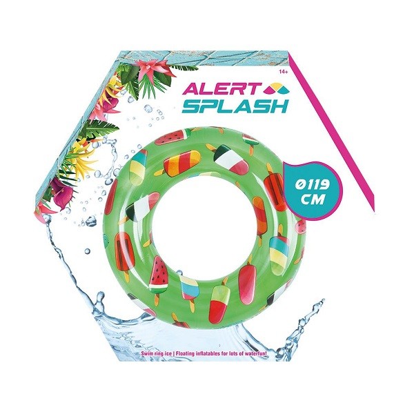 Zwemring Alert Splash IJs 119 cm