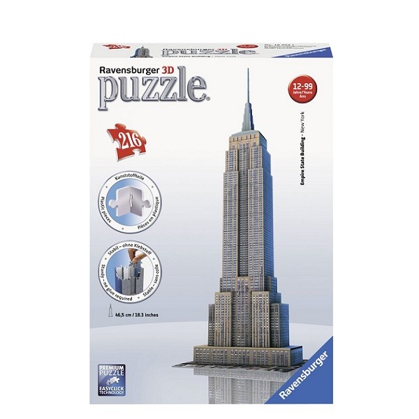 Ravensburger 3D Puzzel Empire State Building 216 stukjes