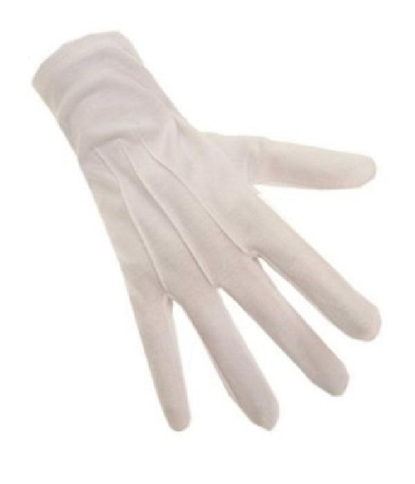 Handschoenen Wit Katoen de Luxe