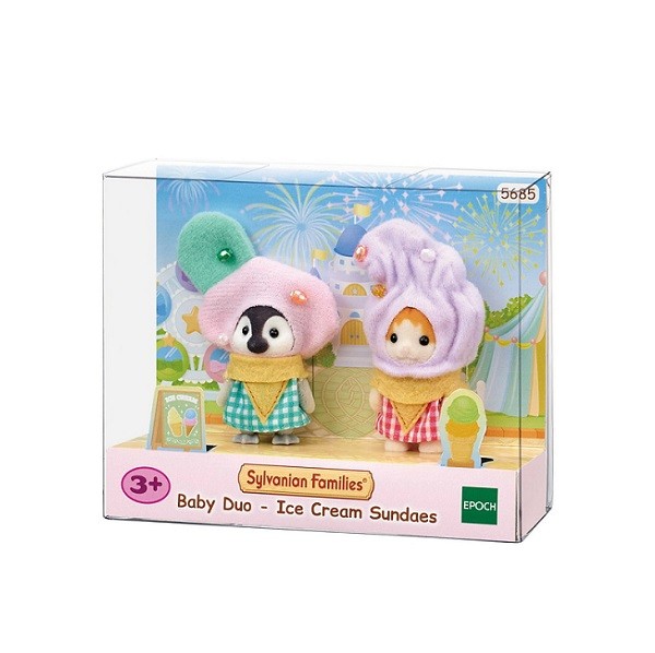 Sylvanian Families Exclusief Baby Duo Sundae IJsjes