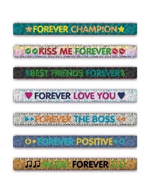 FOREVER RINGS SECRET Vriendschapsbandjes Assorti