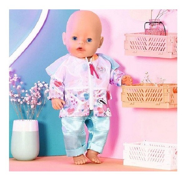 Baby Born Kleding Casual Outfit Aqua 39-46 cm
