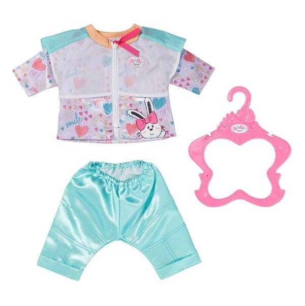 Baby Born Kleding Casual Outfit Aqua 39-46 cm