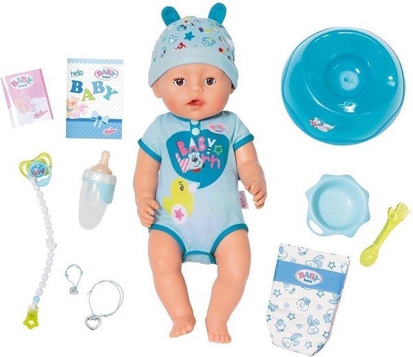 Baby Born Pop Soft Touch Jongen 43 cm