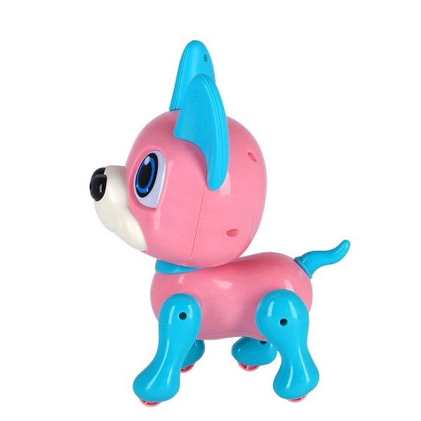 Baby Rick Interactieve Puppy Roze 20 cm