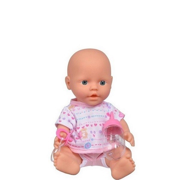 Babypop New Born Drink en Plas Assorti 30 cm