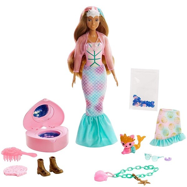 Barbie Color Reveal Ultimate Reveal Fantasy Fashion Mermaid Assorti 