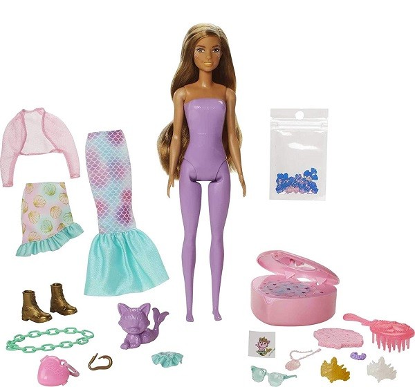 Barbie Color Reveal Ultimate Reveal Fantasy Fashion Mermaid Assorti 