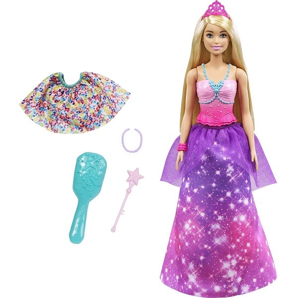 Barbie Dreamtopia Prinses en Kleurrijke Zeemeermin 