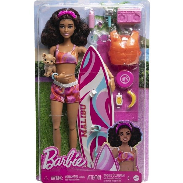 Barbie Beach Pop met Surfboard