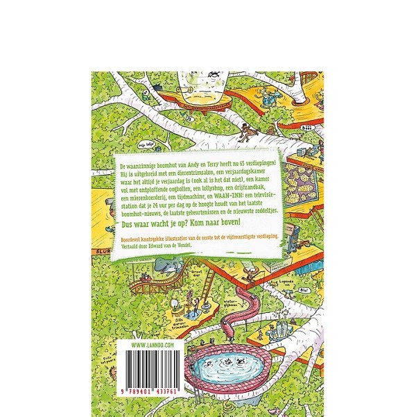 Boek De Waanzinnige Boomhut van 65 verdiepingen