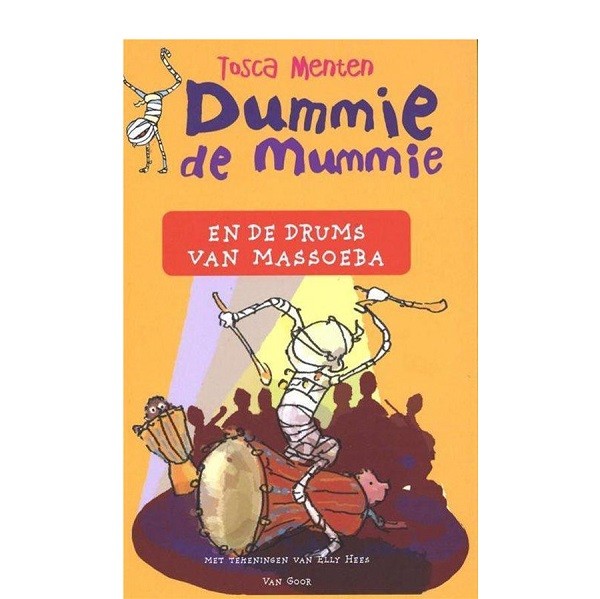 Boek Dummie de Mummie en de Drums van Massoeba
