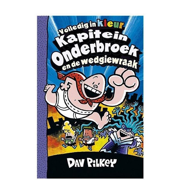 Boek Kapitein Onderbroek en de Wedgiewraak