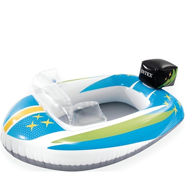 Boot met Buitenmotor 109 x 74 cm