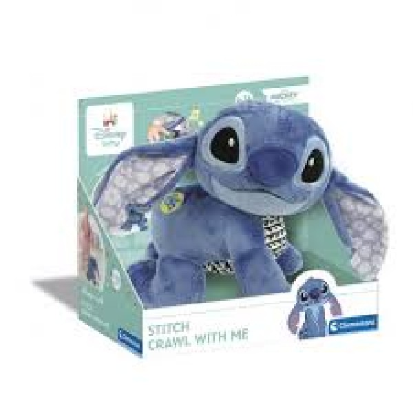 Clementoni Baby Disney Stitch Kruipende Interactieve Knuffel 