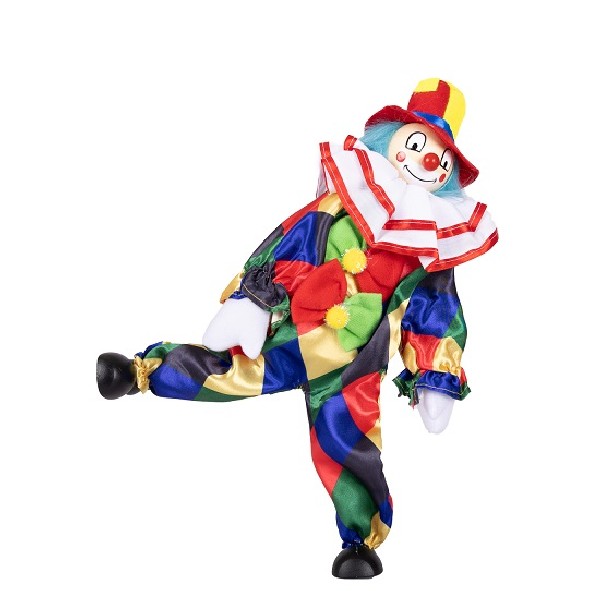 Clown met Hoedje 30 cm