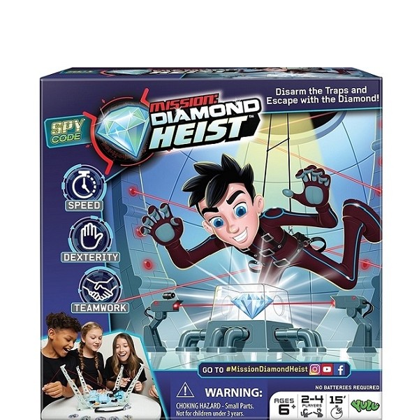 Diamond Heist Spy Code