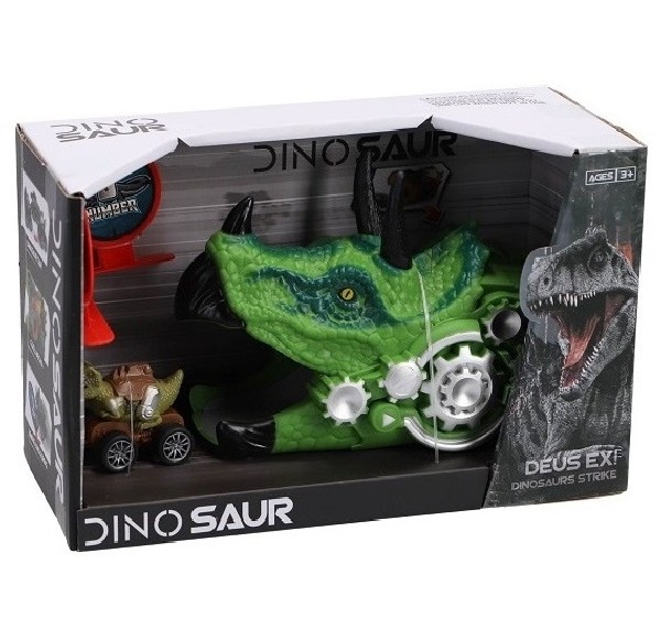 Dino Afschiet Auto Speelset