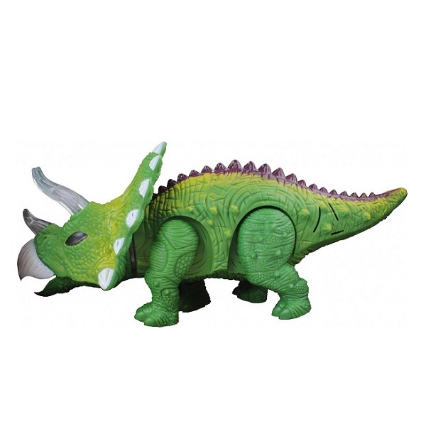 Dino met Licht Geluid en Lopend Assorti 27 cm