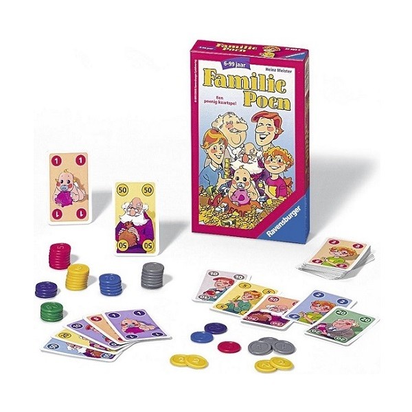 Familie Poen Kaartspel
