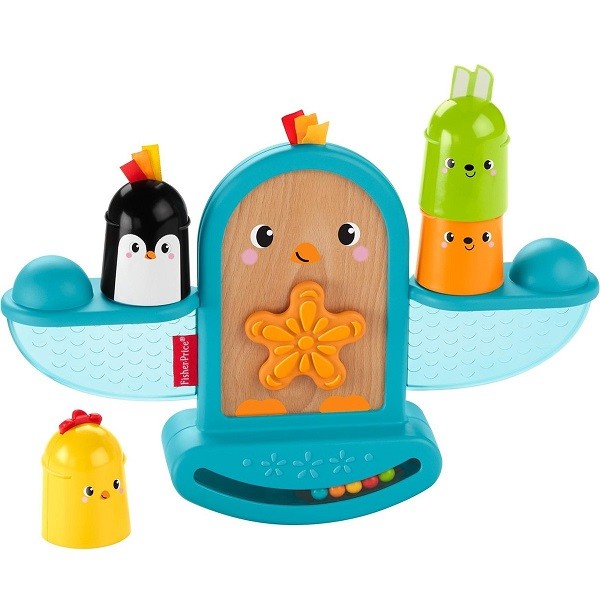 Fisher Price Stack and Rattle Birdie