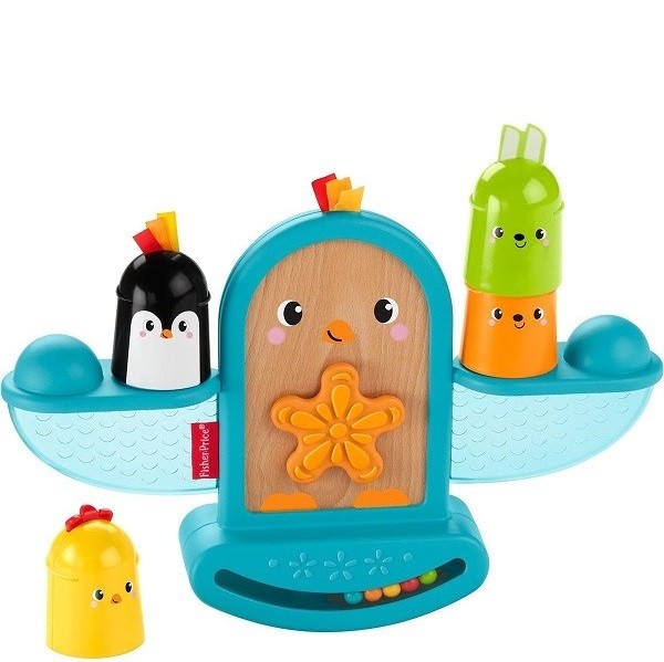 Fisher Price Stack and Rattle Birdie