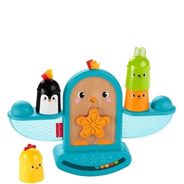 Fisher Price Stack and Rattle Birdie