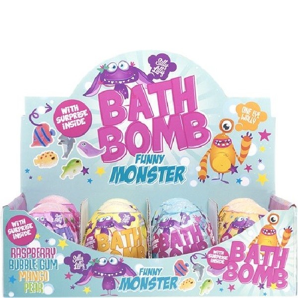 Funny Monsters Fizzerballen met Surprise Assorti 