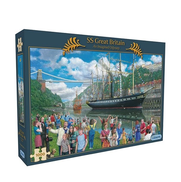 Gibson Puzzel SS Great Britain An Imagined Odyssey 1000 stukjes