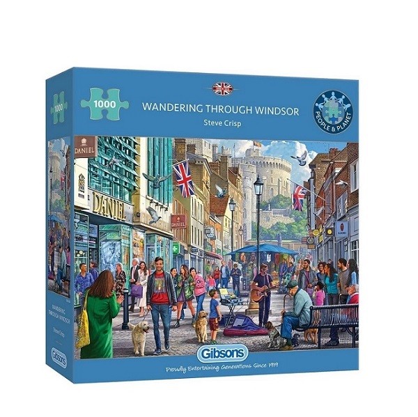 Gibson Puzzel  Wandering through Windsor 1000 stukjes