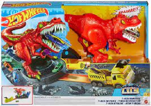 Hot Wheels City T-Rex Rampage