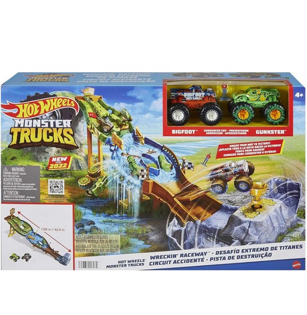 Hot Wheels Monster Trucks Slopend Circuit 