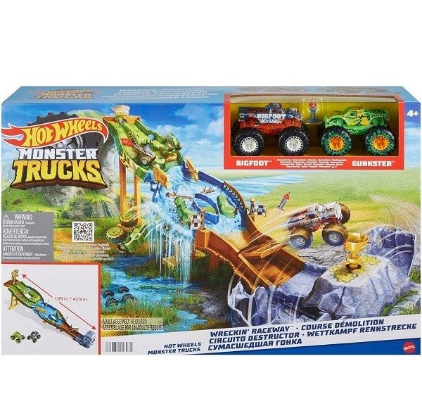 Hot Wheels Monster Trucks Slopend Circuit 