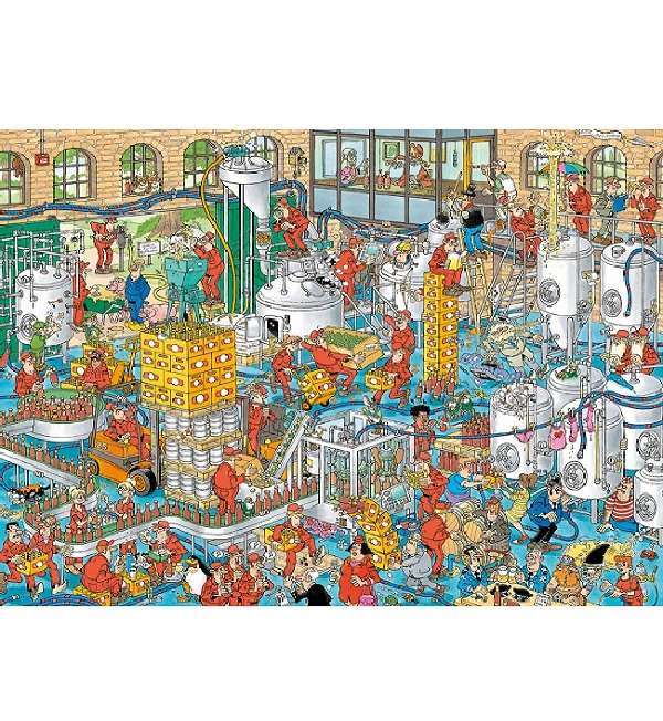 Jan van Haasteren Puzzel De Ambachtelijke Brouwerij  1000 stukjes