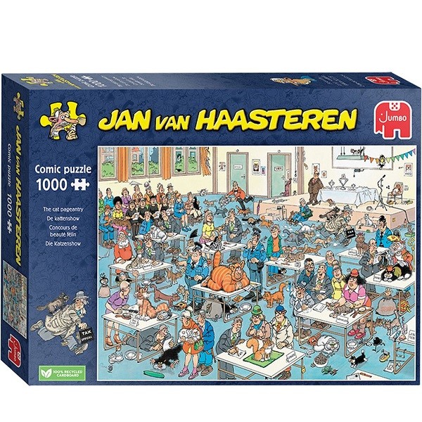Jan van Haasteren Puzzel De Kattenshow 1000 stukjes