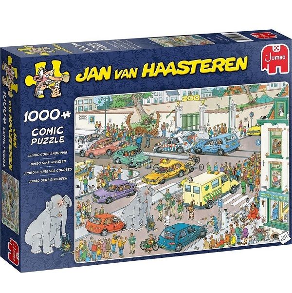 Jan van Haasteren Puzzel Jumbo gaat Winkelen 1000 stukjes 