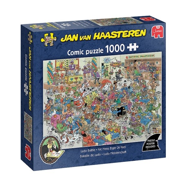 Jan van Haasteren Puzzel NK Mens Erger Je Niet